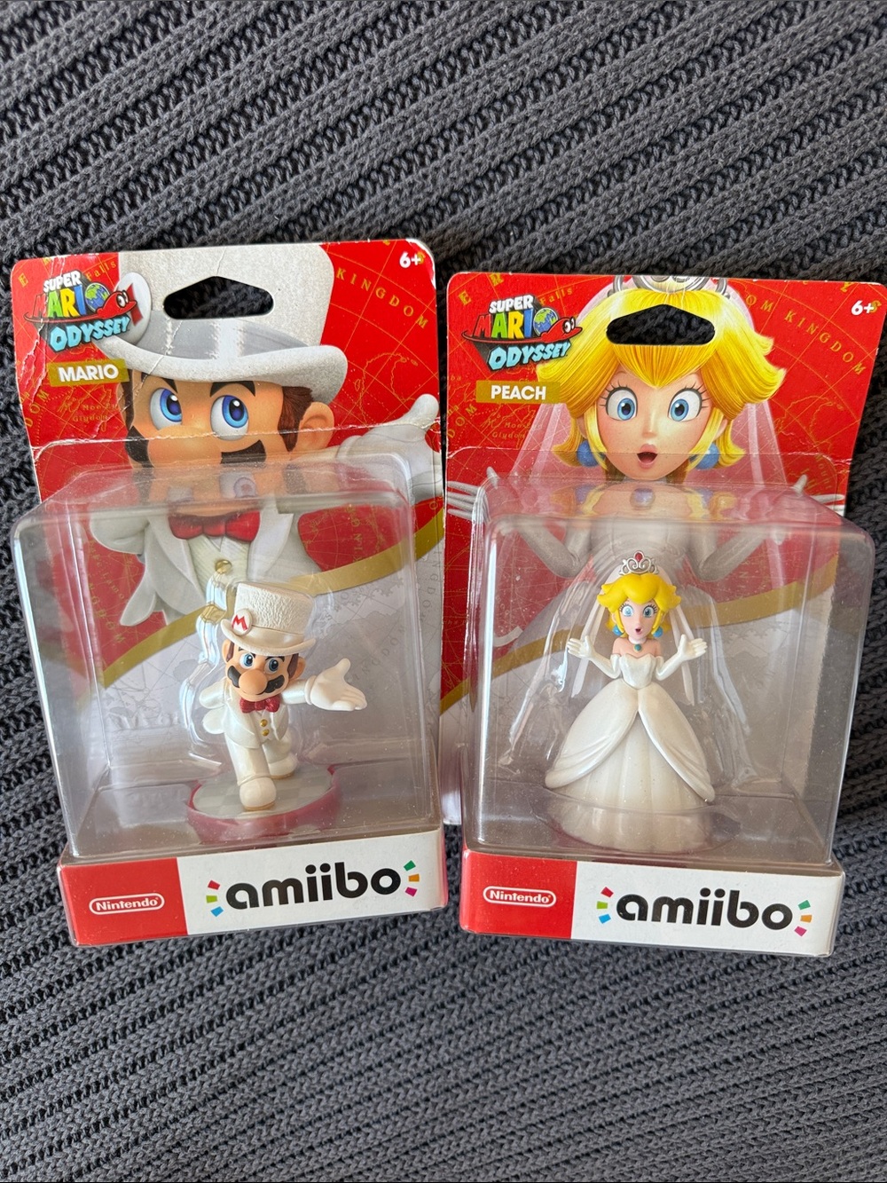 Mario & Peach Wedding Bridal / Amiibo Nintendo